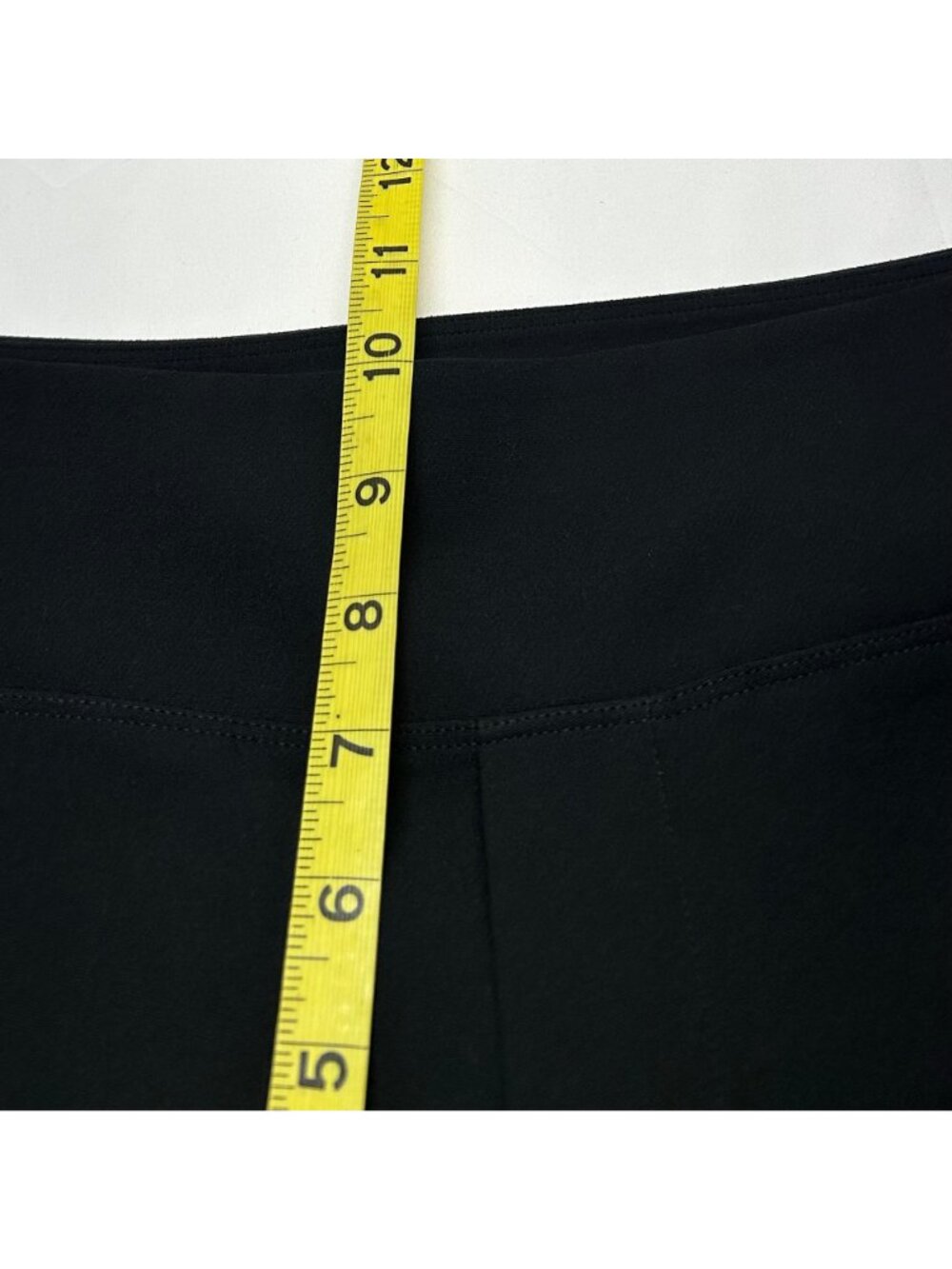 Athleta Womens Black Ankle Pants Size 2 Petite Stretch Pull-On Tapered Fit - Picture 11 of 14